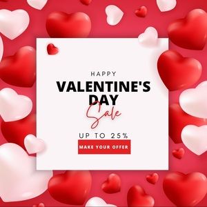 Just for today!! You get 25% off on every item you purchase from my closet. 💝